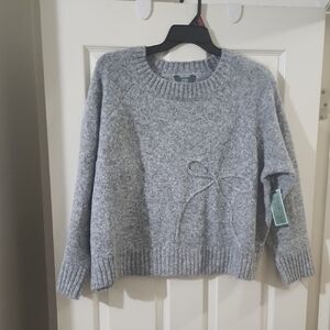 Terra & Sky Heather Gray Women's Sweater